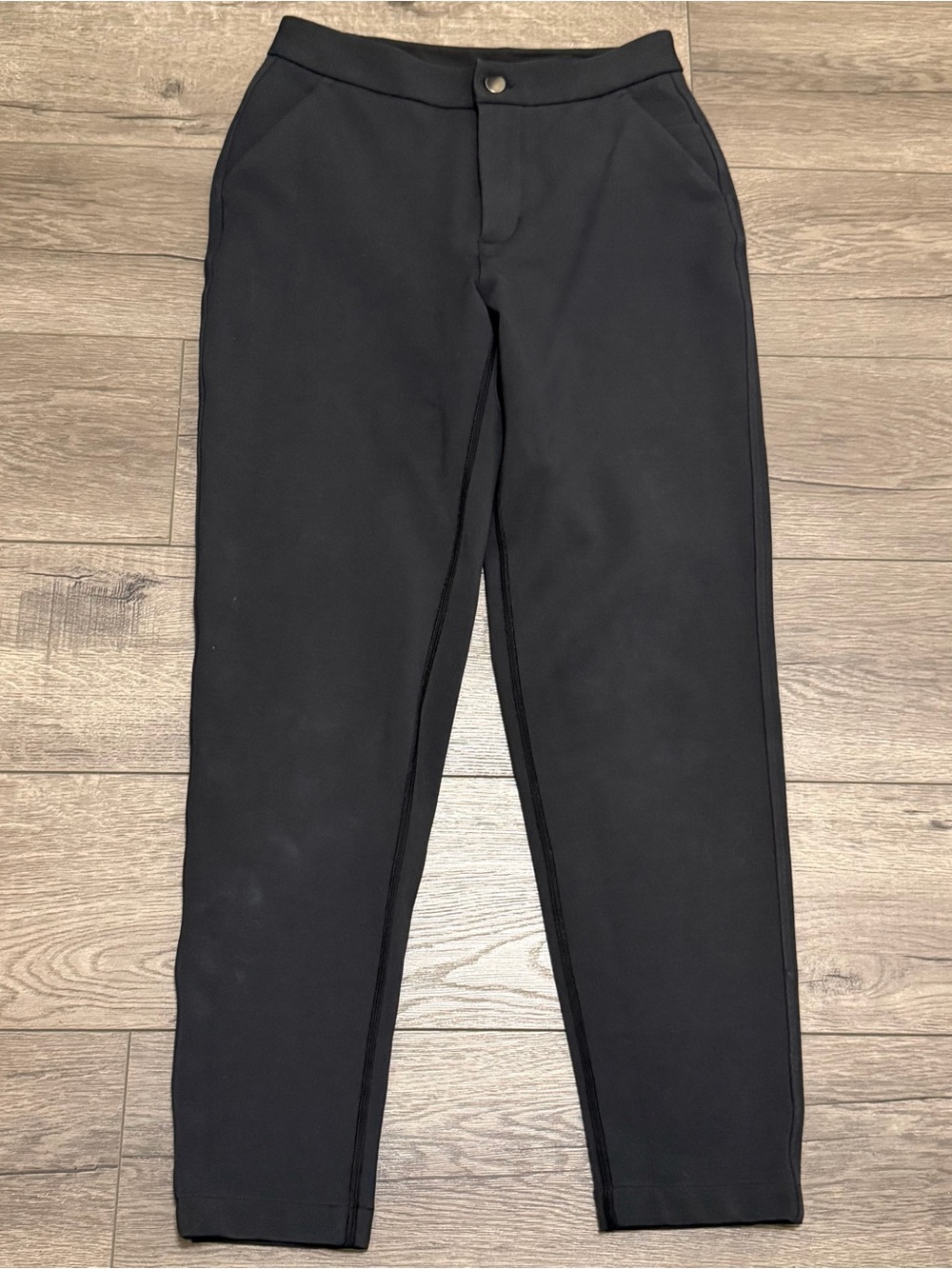 Lululemon Women’s Black Slim Pants City Trek II Stretch Ankle Trousers Sz 4 - Picture 3 of 9